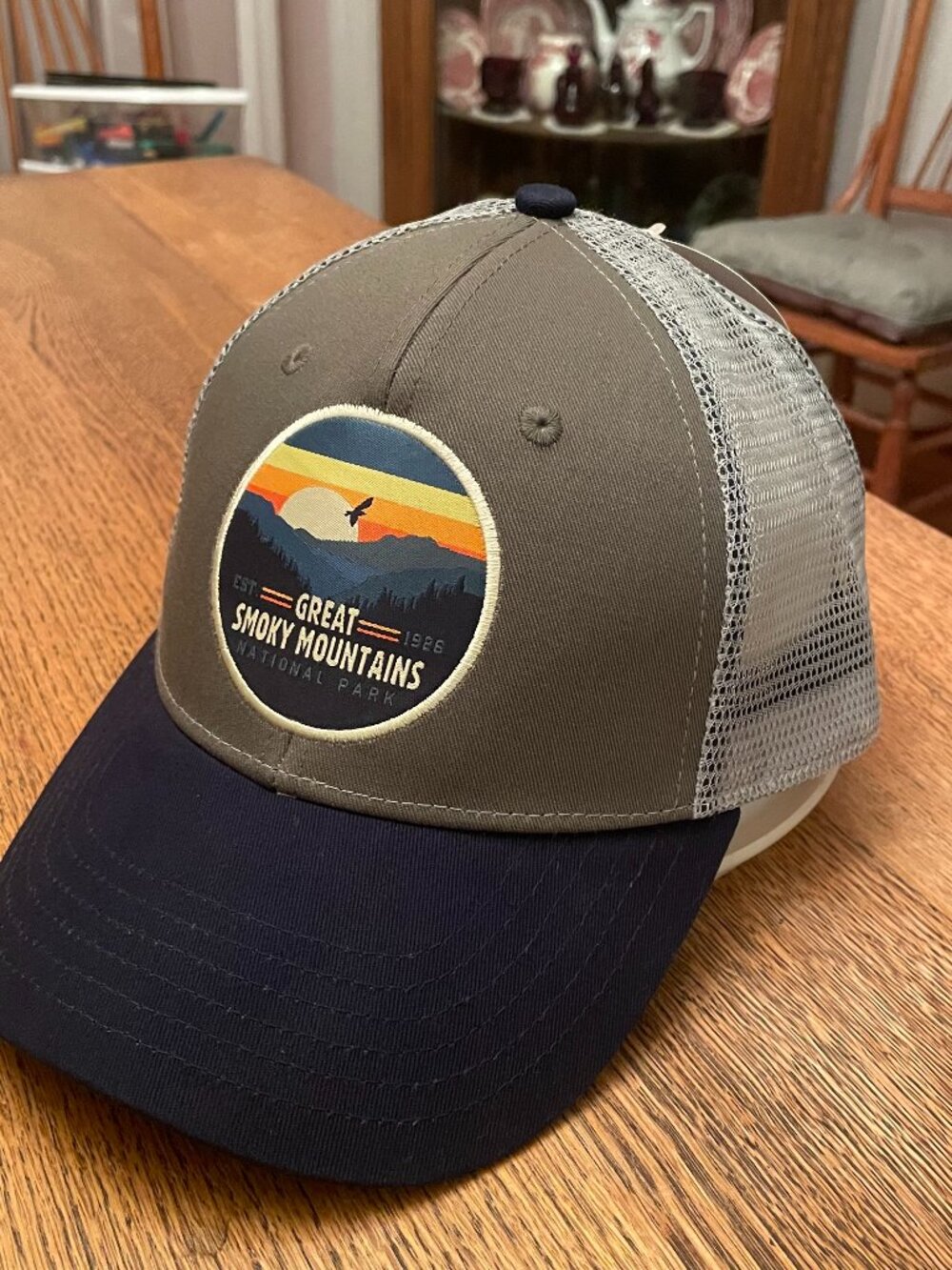 Great Smoky Mountains National Park Snapback Trucker Hat New With Tags
